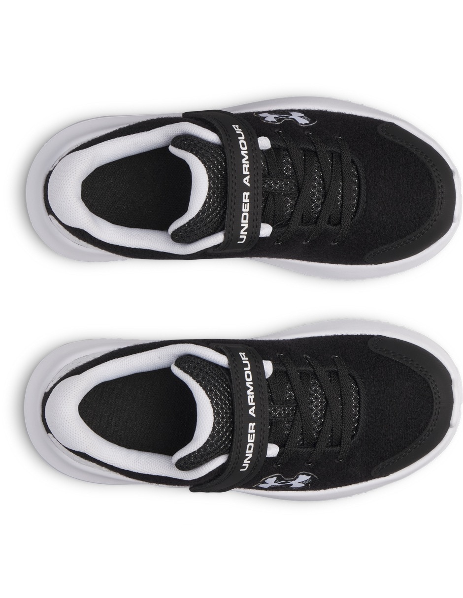 Tenis UA Surge 4 AC PatchesBLK para correr de niño 5