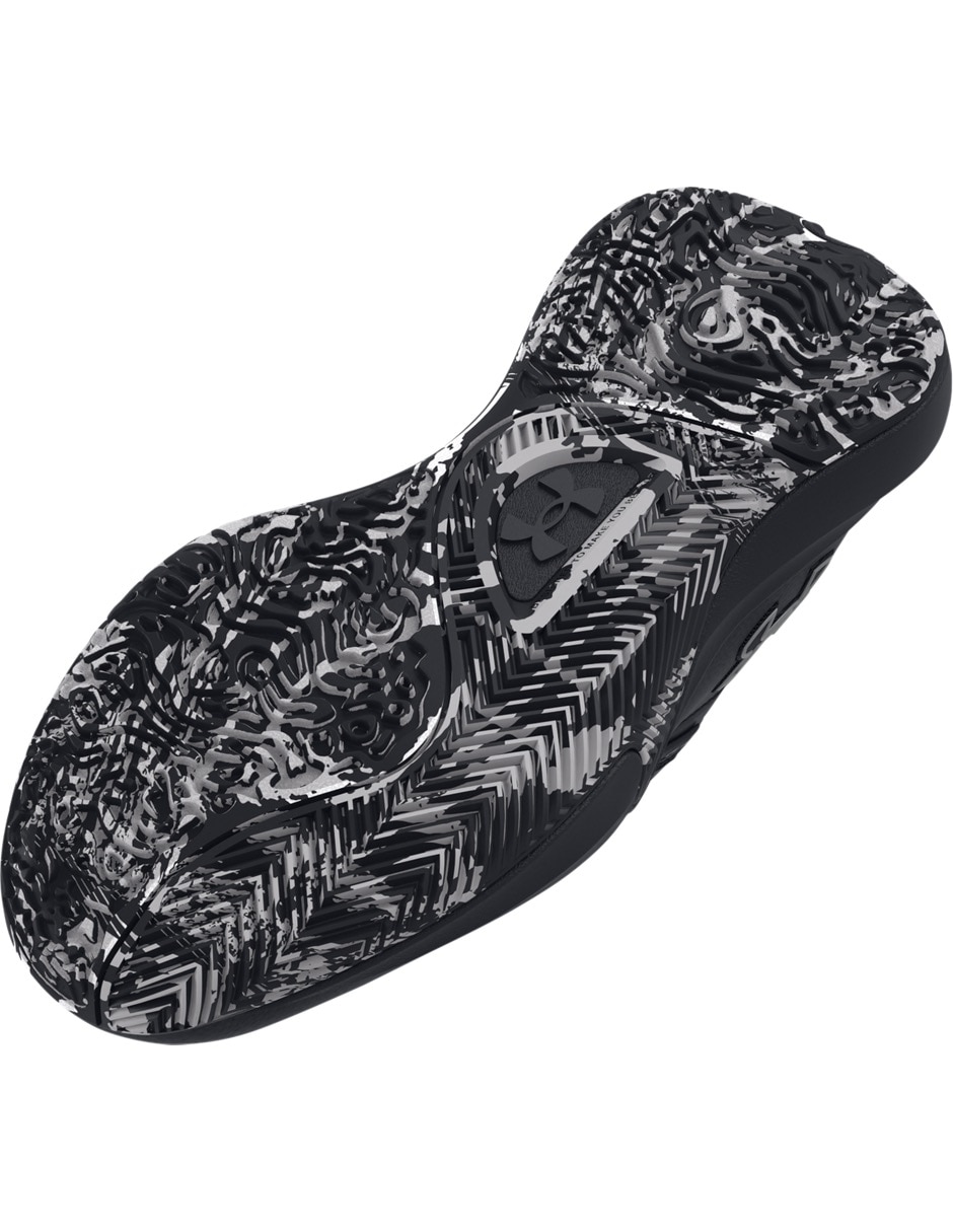 Tenis UA GS Lockdown 7BLK para Básquetbol unisex 4