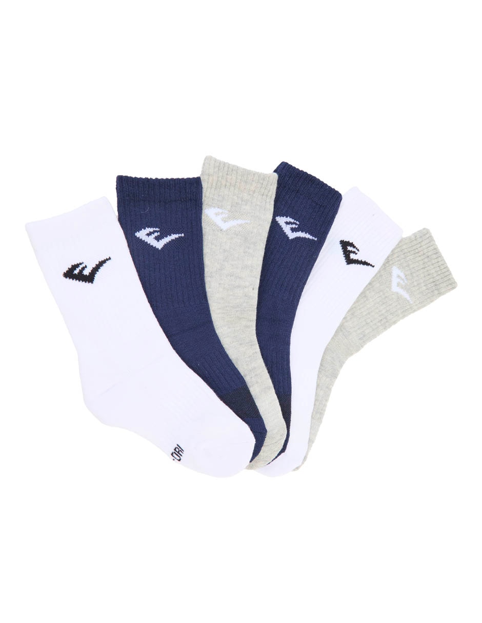 Set de calceta unisex 6 pares Set de calceta unisex 6 pares
