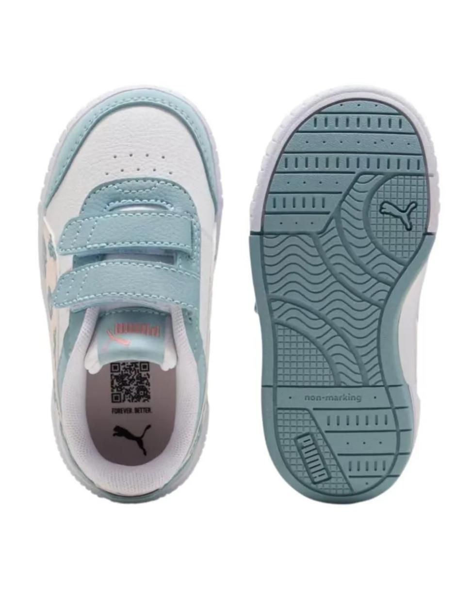 Tenis Carina mía floral de niña para caminar 3